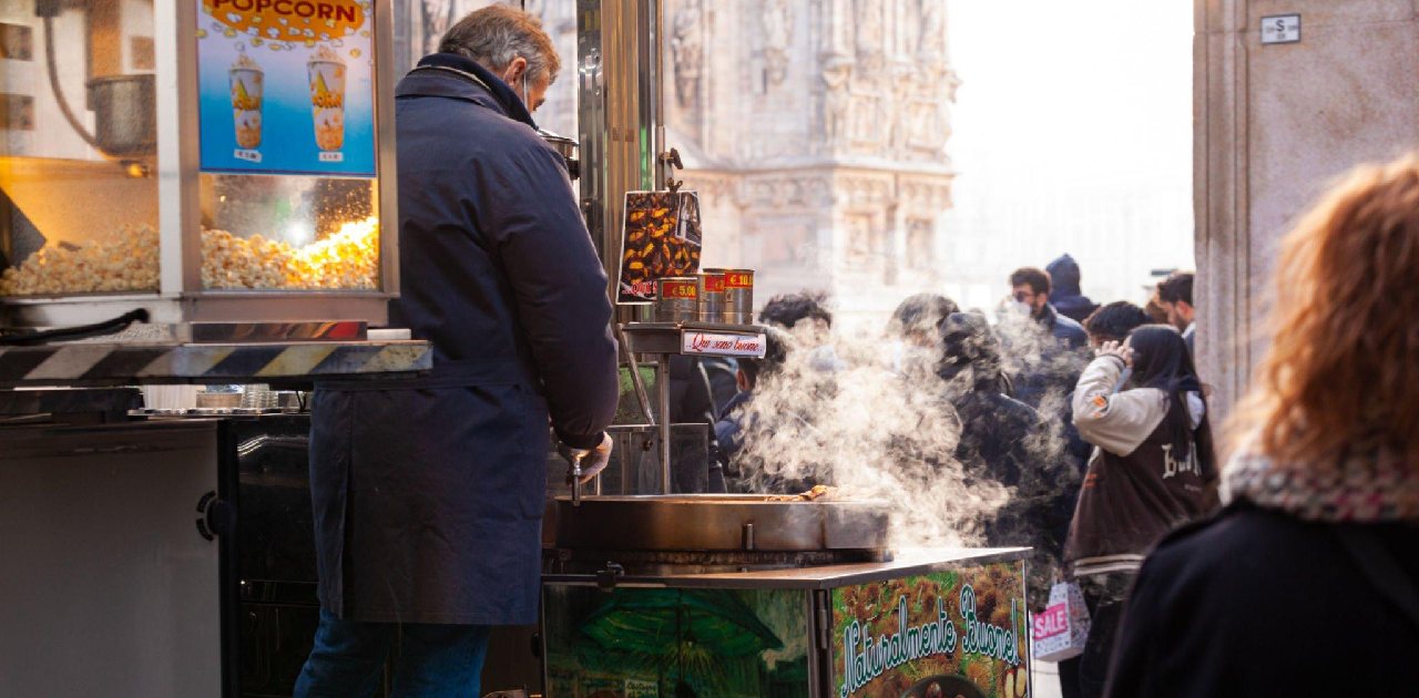 street food is popular in Moncalieri